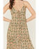 Image #3 - Rock & Roll Denim Women's Cactus Print Sleeveless Maxi Dress, Orange, hi-res