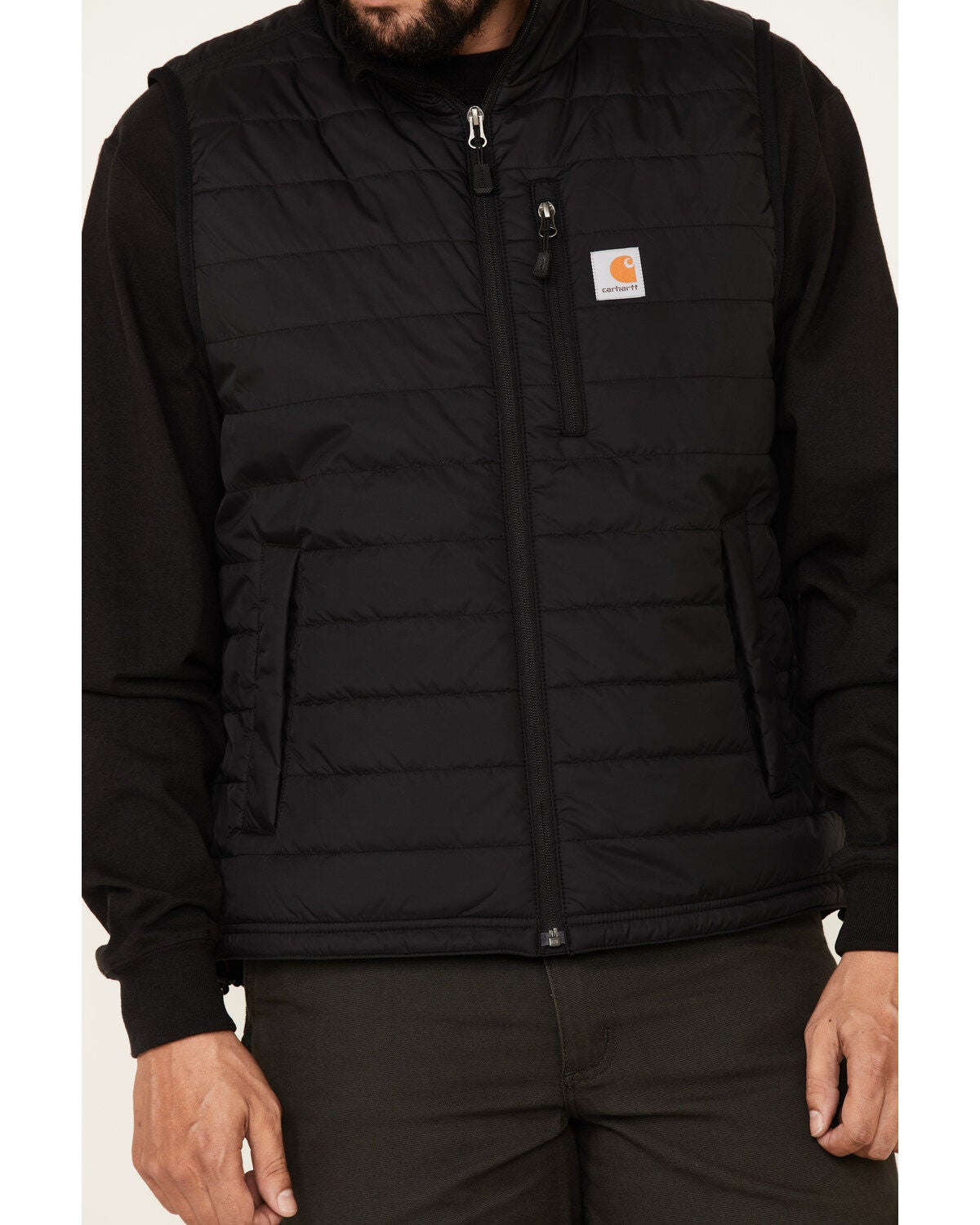 Carhartt Men's Lightweight Insulated Vest, Black, M