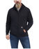 Image #1 - Ariat Men's Rebar Workman Reflective Flag Graphic Hooded Work Jacket - Big & Tall, Black, hi-res