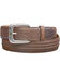 Image #1 - Lucchese Men's Burnished Calf Smooth Leather Belt, , hi-res