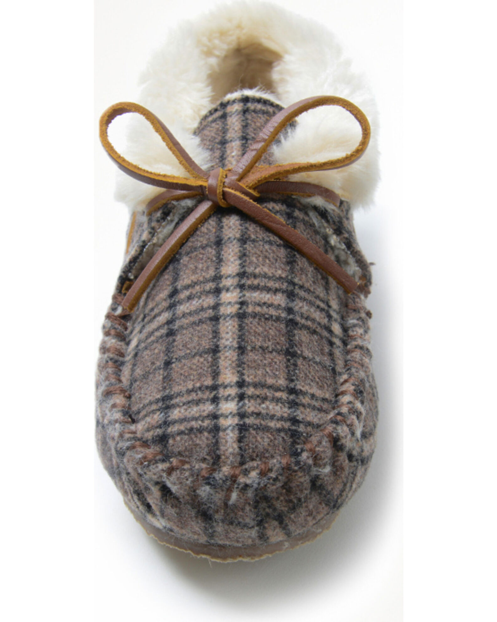 Image #3 - Minnetonka Women's Chrissy Plaid Slipper, Multi, hi-res