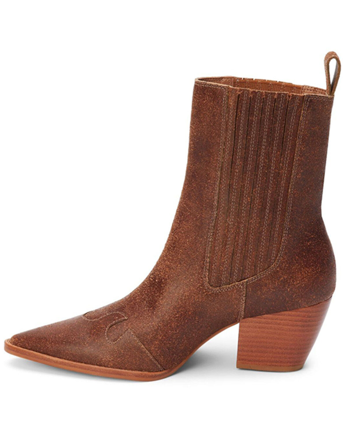 Image #3 - Matisse Women's Collins Short Boots - Snip Toe, Brown, hi-res