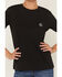 Image #3 - Carhartt Women's Relaxed Fit Lightweight Short Sleeve Pocket Tee, Black, hi-res