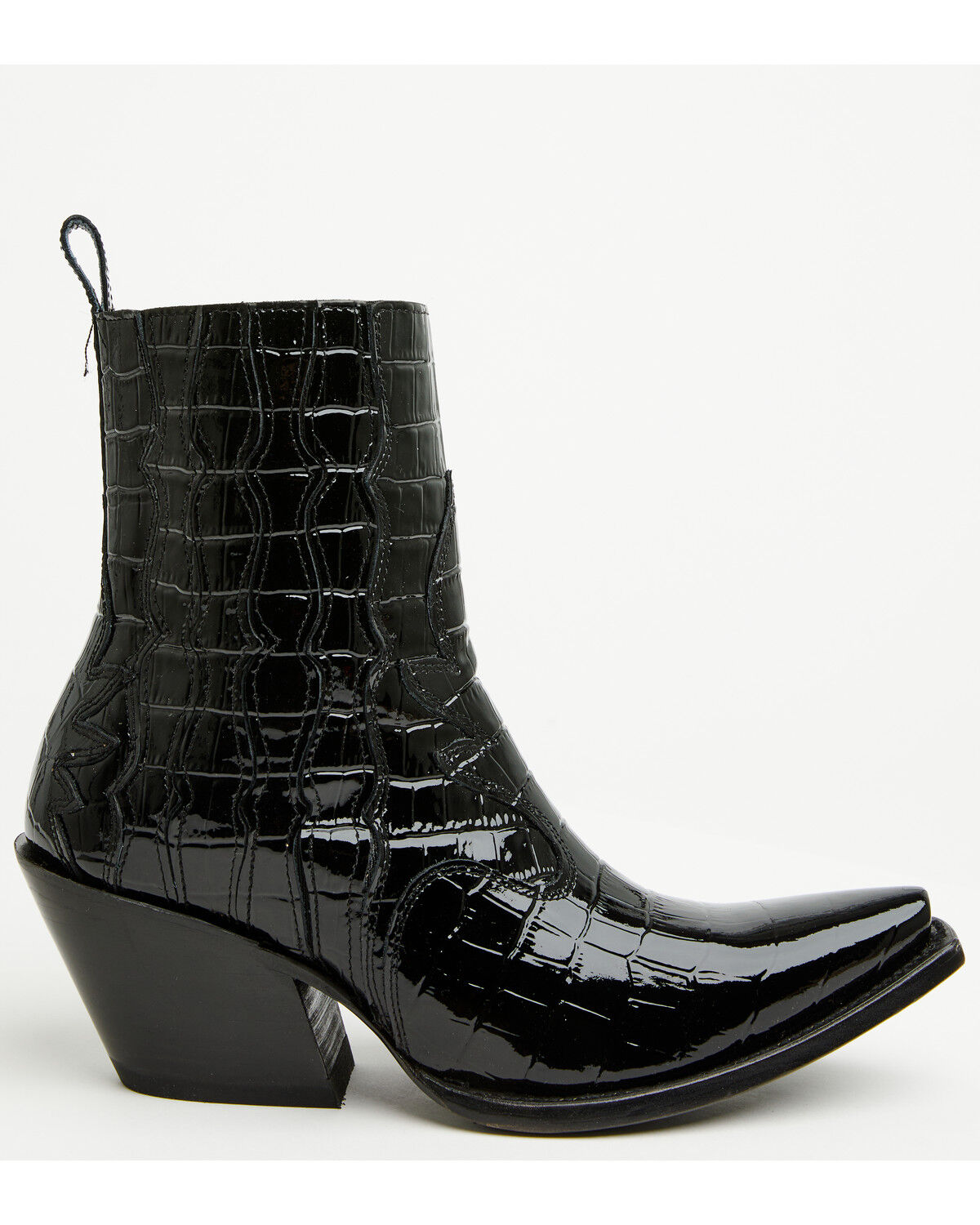 Product Name:  Ariat Women's Jade Crocodile Print Western Booties - Snip Toe