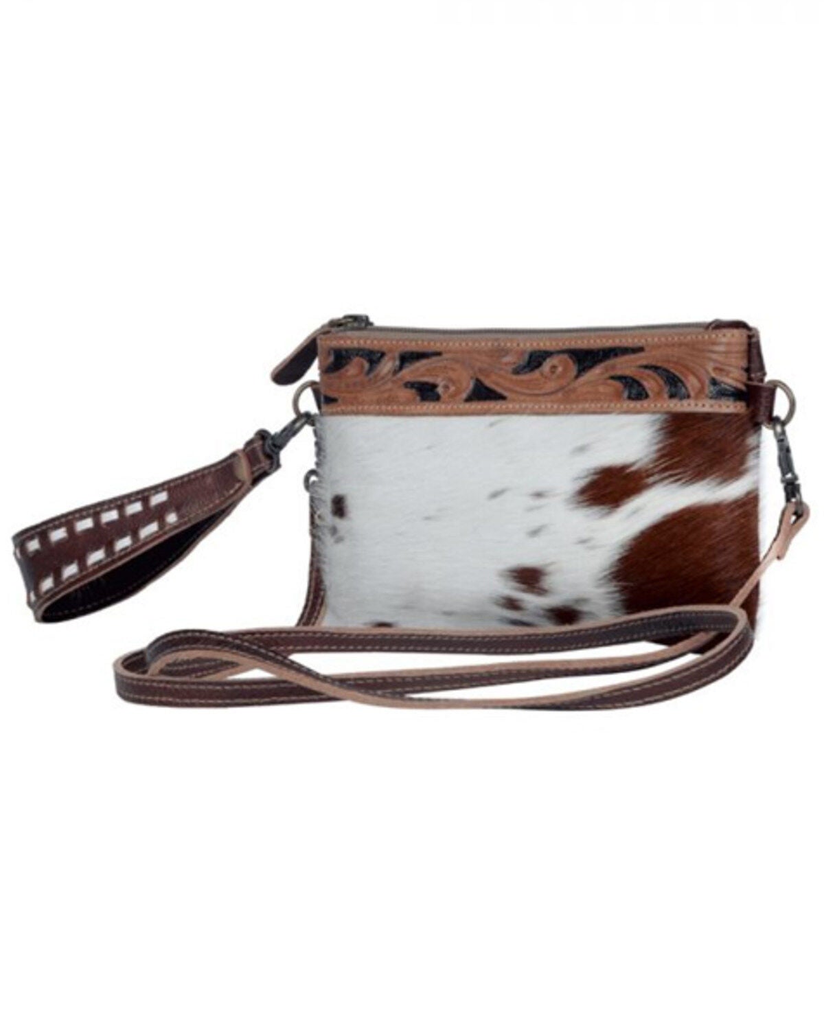 Myra Bag Women's Streaks Delight Belt Bag, Brown, hi-res