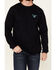 Image #3 - Cody James Men's FR Back Graphic Long Sleeve Work T-Shirt, Navy, hi-res