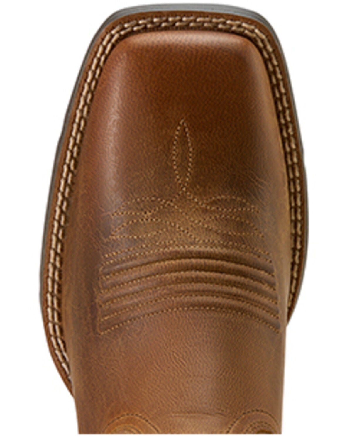 Image #6 - Ariat Women's Round Up Holly Performance Western Boots - Broad Square Toe, Brown, hi-res