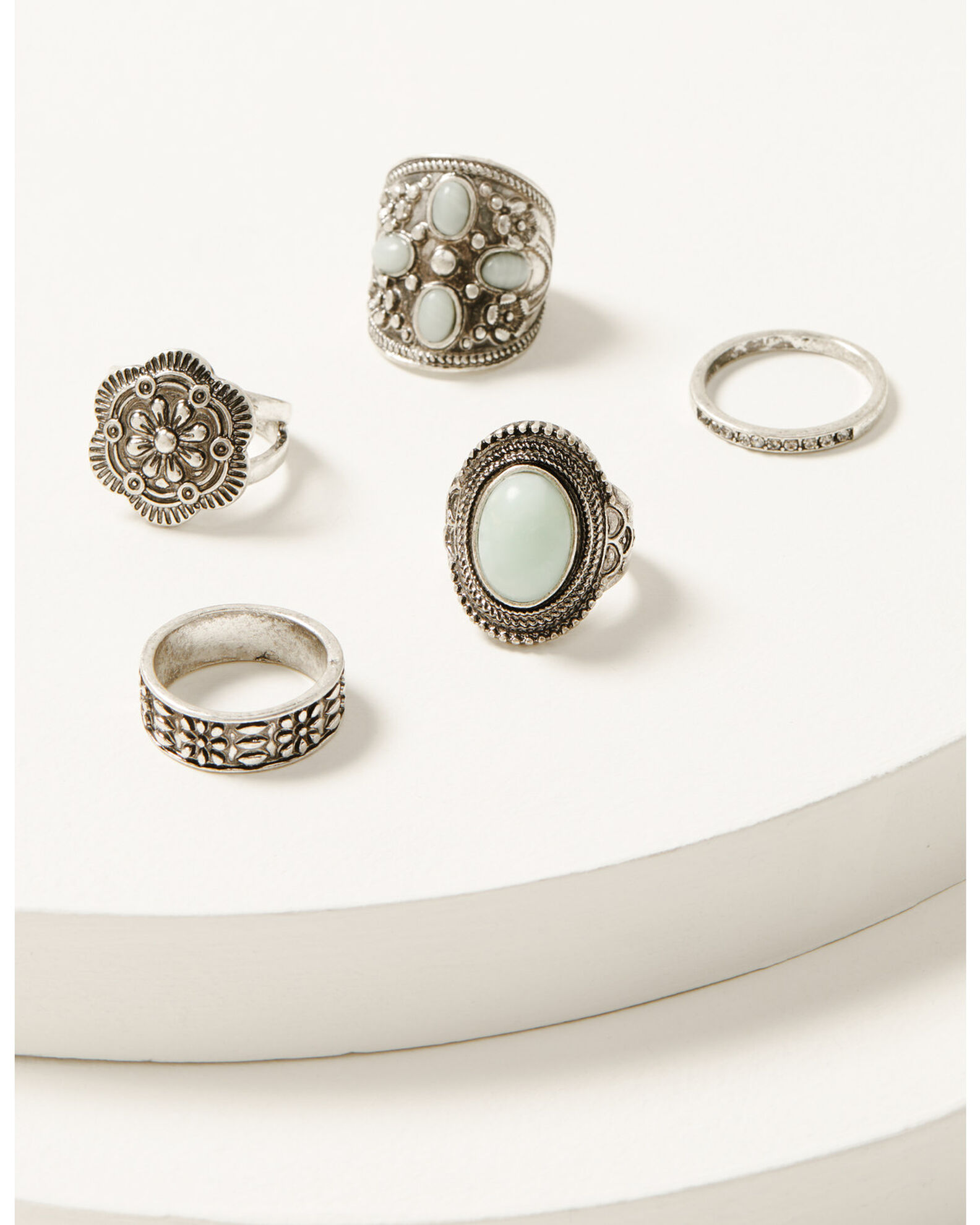 Product Name Shyanne Women's Luna Bella Ring Set 5 Piece