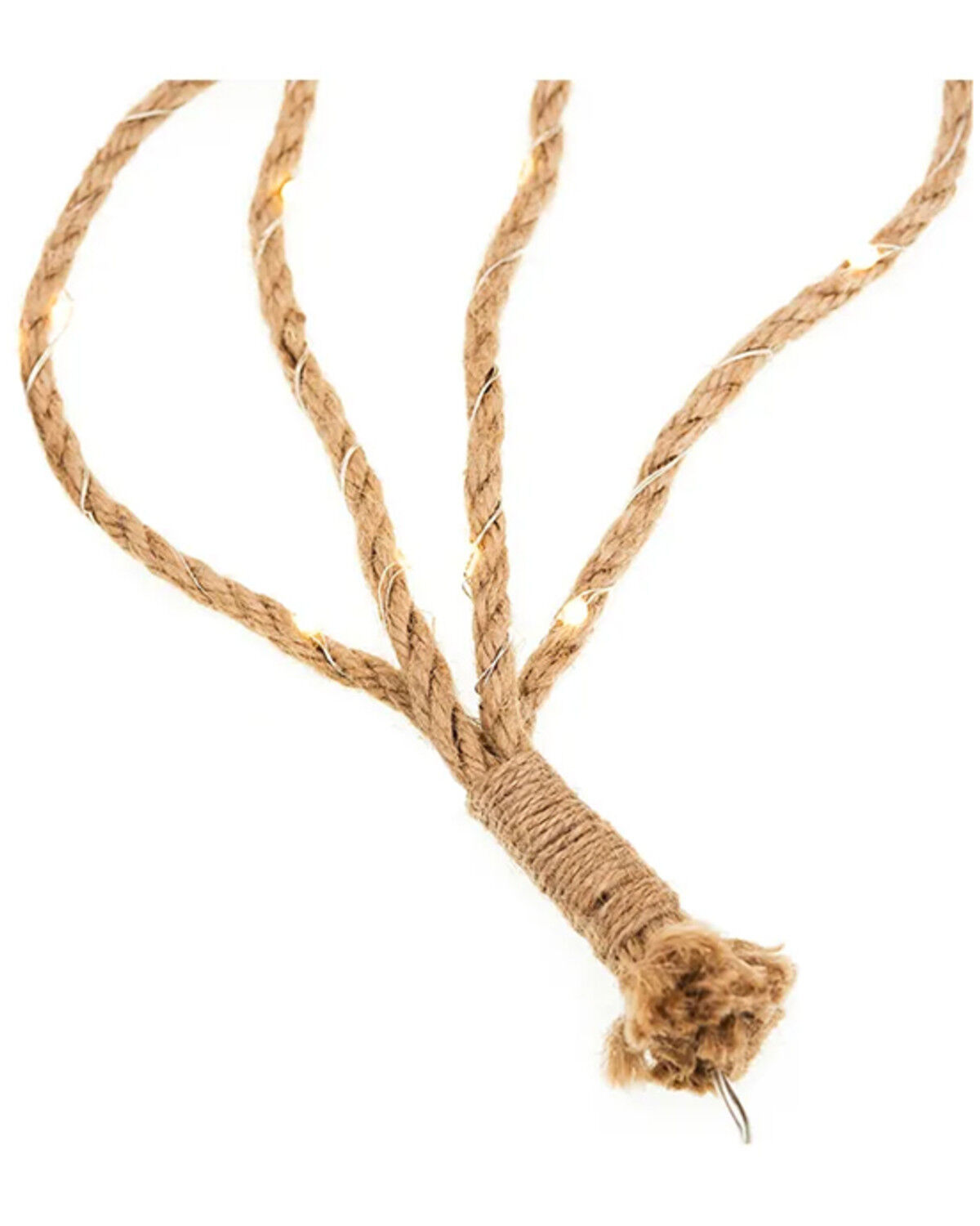 Product Name:  Kurt Adler 6' 72-Light Brown Burlap LED Rope Light