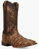 Image #1 - Dan Post Men's Marc Exotic Pirarucu Western Boots - Broad Square Toe, , hi-res