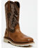 Image #1 - Cody James Men's 11" Pull-On Work Boots - Steel Toe, Brown, hi-res