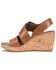 Image #3 - Born Women's Sapphire Wedge Sandals, Distressed Brown, hi-res