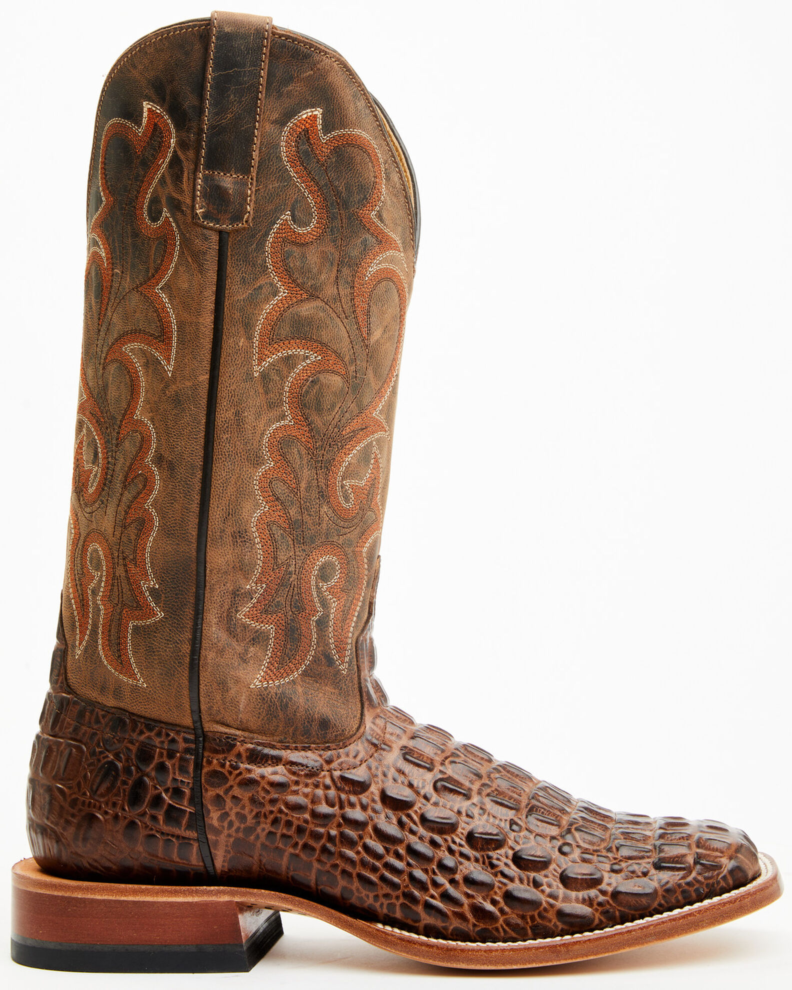 Horse Power by Anderson Bean Men s Crocodile Print Boots Pueblo Mall