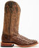 Image #2 - Horse Power by Anderson Bean Men's Crocodile Print Boots, Brown, hi-res