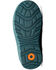 Image #7 - Bogs Girls' York Seamless Catmo Rubber Boots, Teal, hi-res