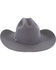 Image #4 - Resistol 20X Tarrant Felt Hat, Charcoal, hi-res