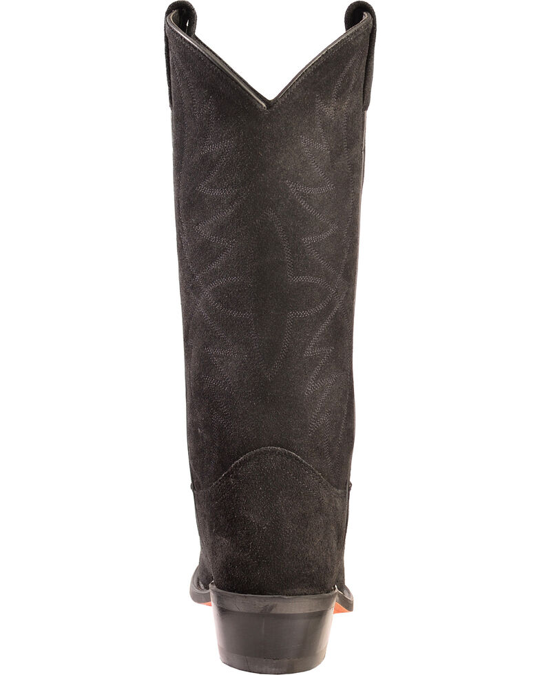 Old west roughout suede cowboy boots new arrivals
