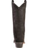 Image #7 - Old West Men's Roughout Suede Western Boots - Pointed Toe, , hi-res
