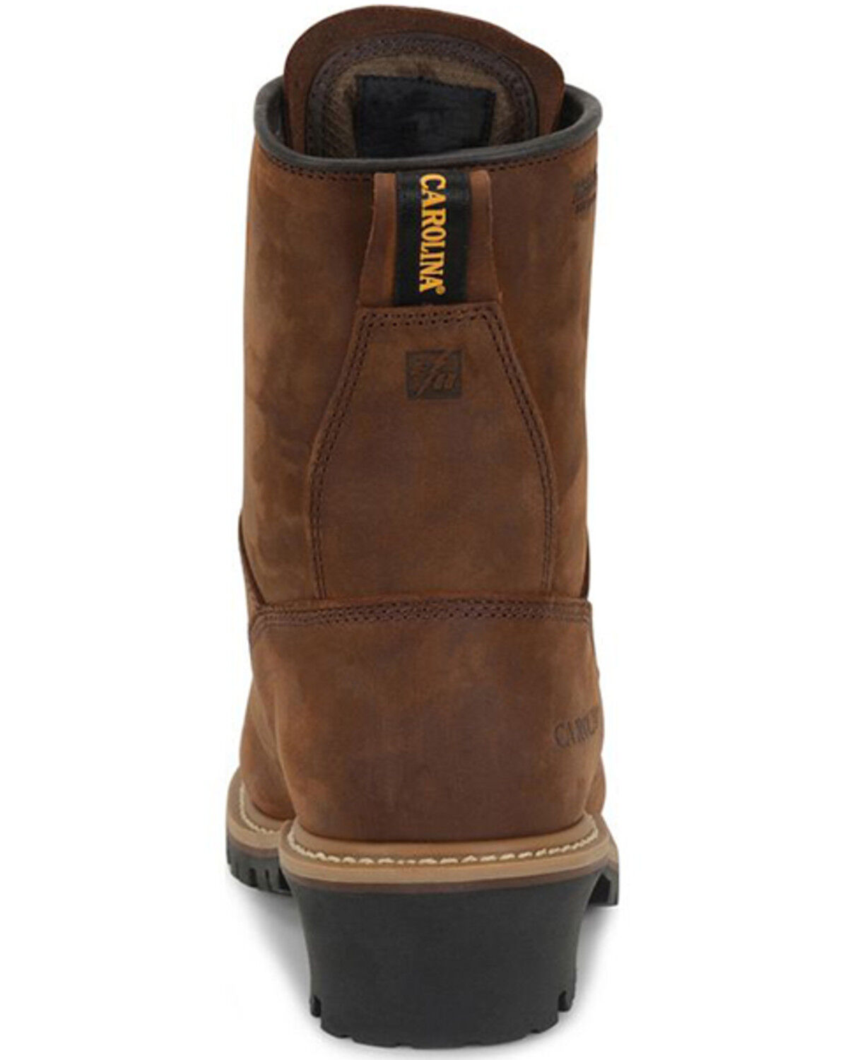 Image #5 - Carolina Men's Waterproof Insulated Logger Boots - Soft Toe, Brown, hi-res