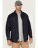 Image #1 - Thorogood Men's Vintage Stretch Denim Long Sleeve Button-Down Stretch Work Shirt, Indigo, hi-res