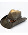 Image #1 - Cody James O John Straw Cowboy Hat , Brown, hi-res