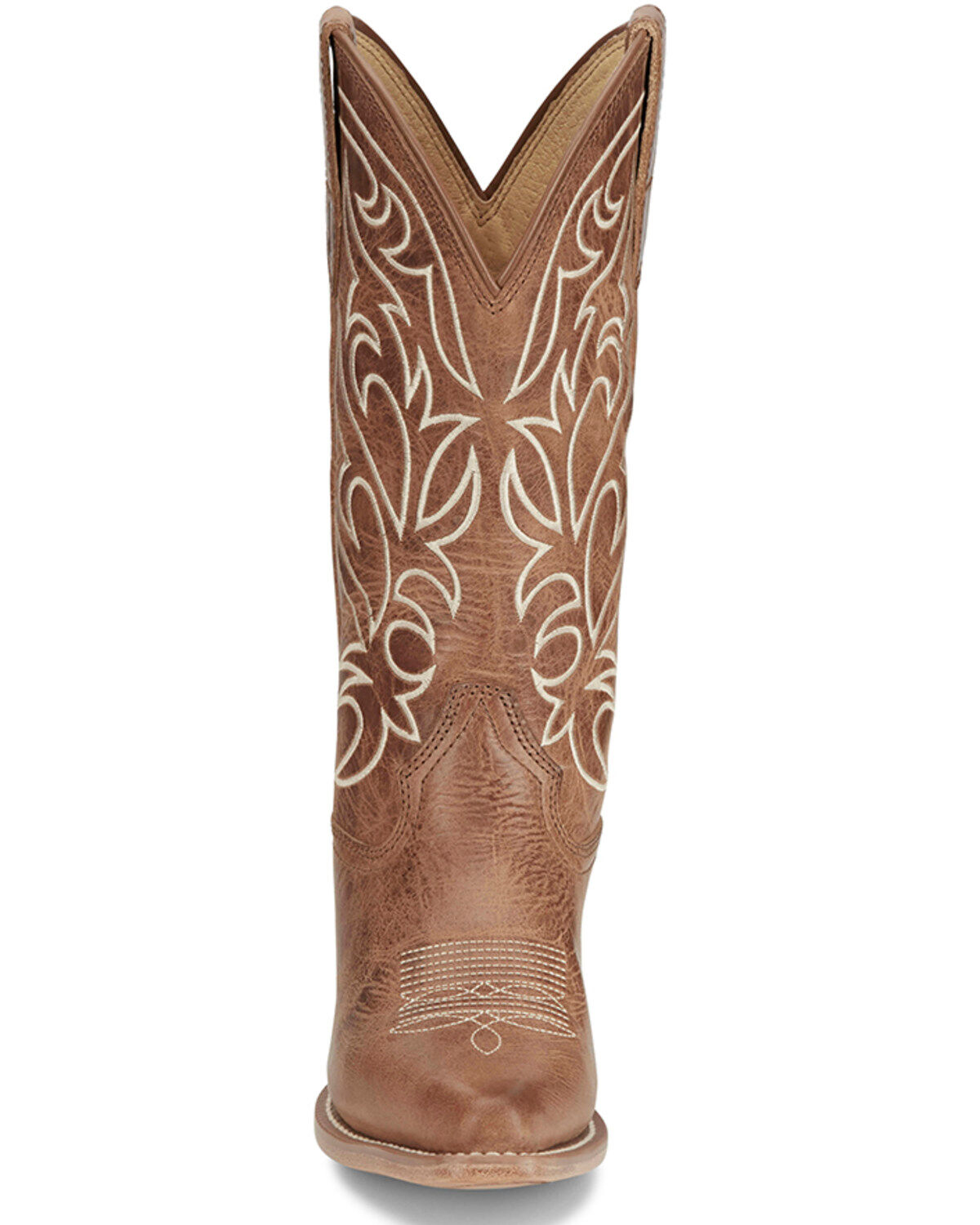 Image #4 - Justin Women's Josephine Western Boots - Snip Toe, Brown, hi-res
