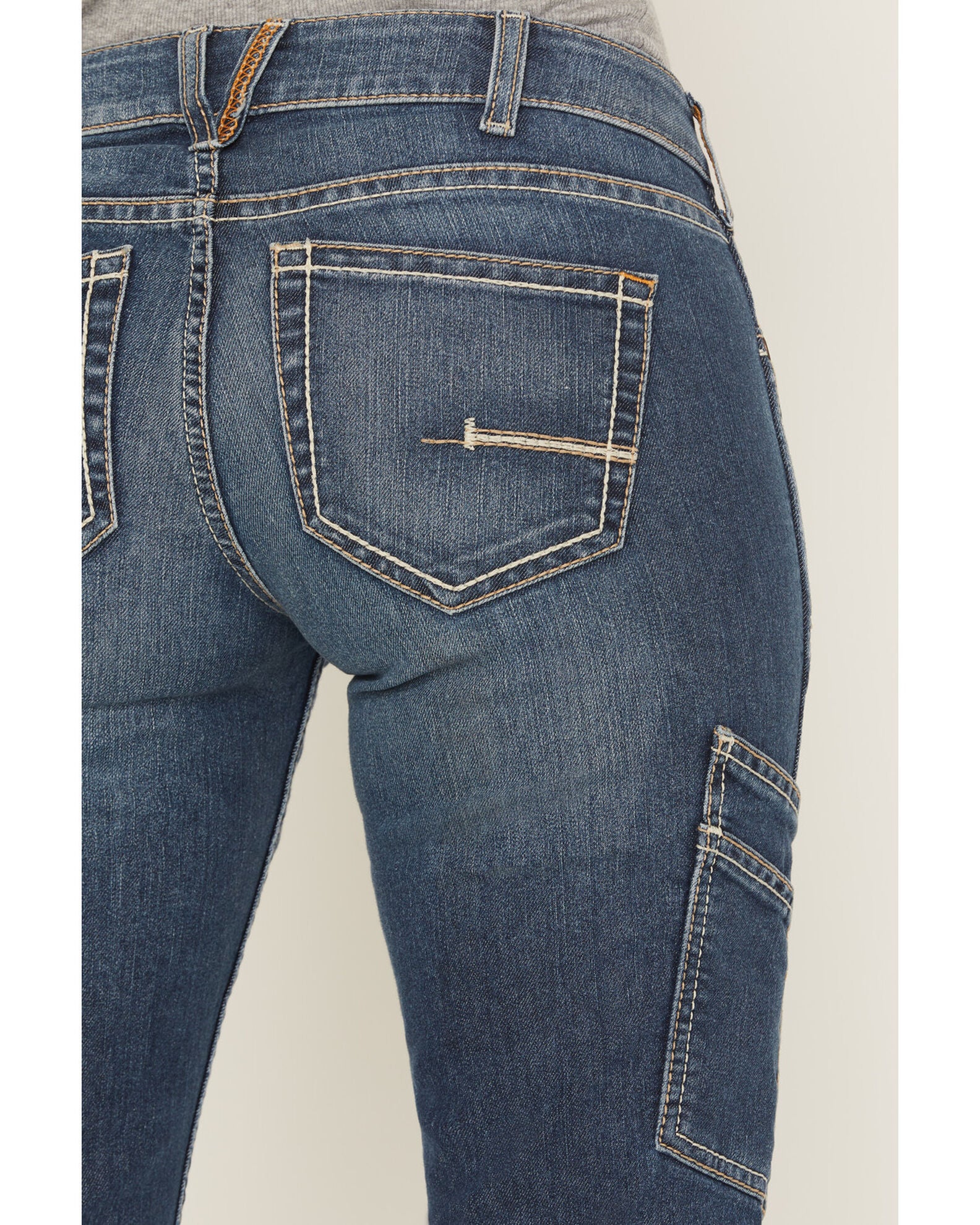 Ariat Women's Rebar Mid Rise Durastretch Nightride Riveter Work