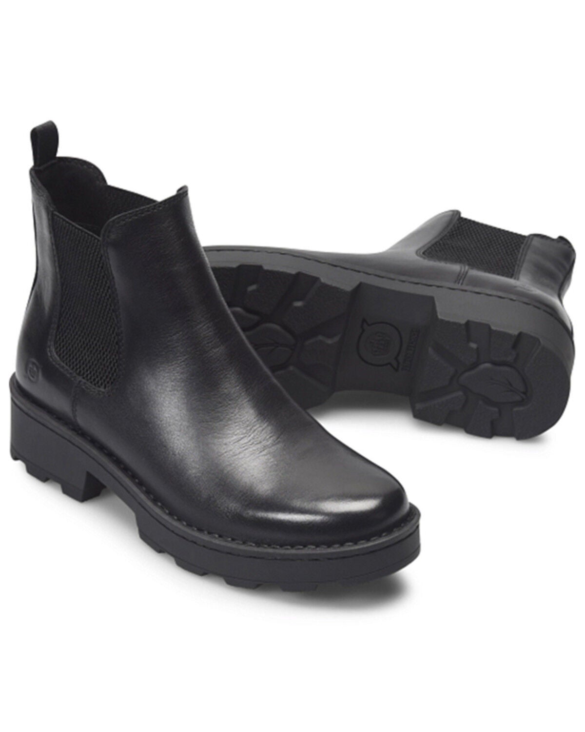 Image #4 - Born Women's Verona Chelsea Boots - Round Toe, Black, hi-res