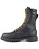 Image #1 - White's Boots Men's Crew 10" Lace-Up Work Boots - Soft Toe, Black, hi-res