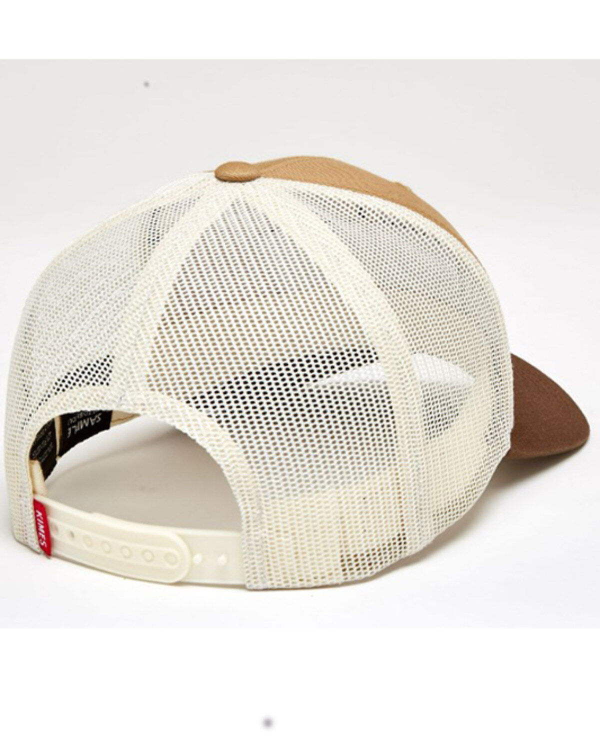 Image #2 - Kimes Ranch Men's The Cutter Logo Patch Mesh Back Trucker Cap, Brown, hi-res