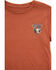 Image #2 - Cody James Toddler Boys' Steer Head Short Sleeve Graphic T-Shirt, Rust Copper, hi-res