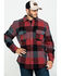Image #1 - Hawx Men's Red Quilted Plaid Shirt Work Jacket - Big, , hi-res