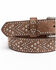 Shyanne Girls' Tempt To Shine Belt, Brown, hi-res