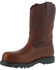 Image #2 - Iron Age Men's Hauler Wellington Work Boots - Composite Toe, Brown, hi-res