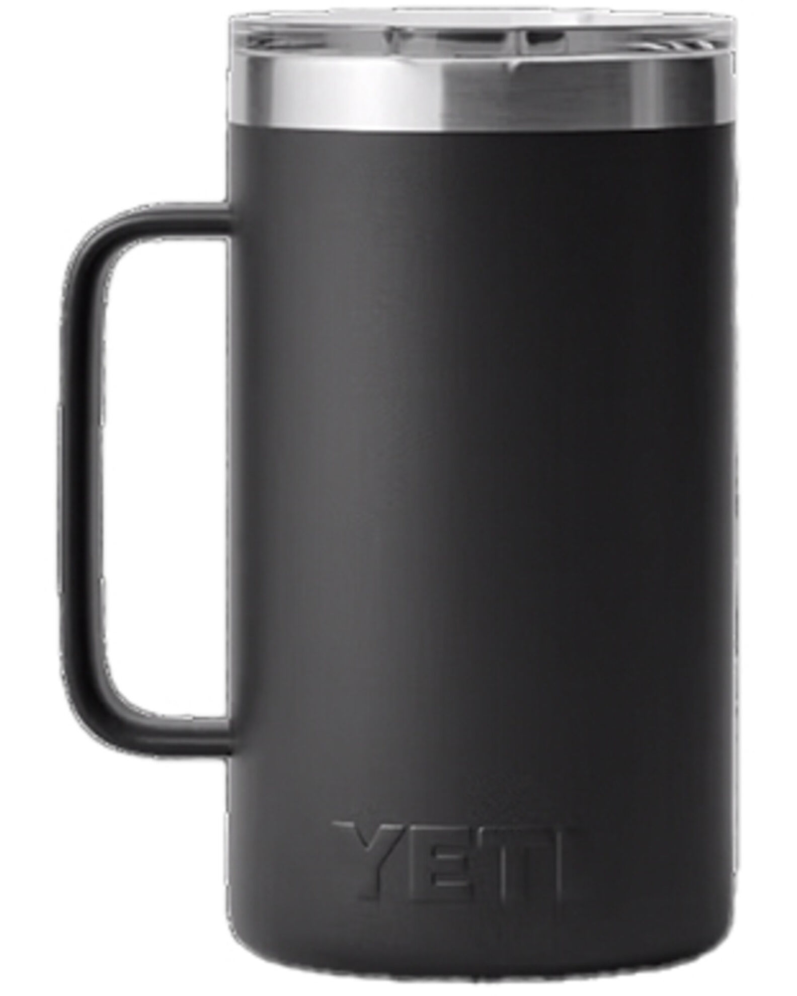 Image #2 - YETI Rambler® 24oz Mug with MagSlider™ Lid, Black, hi-res