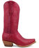 Image #2 - Black Star Women's Paradise Western Boot - Snip Toe, Fuchsia, hi-res