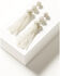 Image #1 - Shyanne Women's Three-Tier Beaded Tassel Earrings, Silver, hi-res