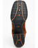 Image #7 - Laredo Men's Rigid Roughout Performance Western Boots - Broad Square Toe, Rust Copper, hi-res