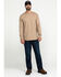 Image #6 - Cody James Men's FR Logo Long Sleeve Stretch Work Shirt, Beige/khaki, hi-res