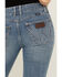 Image #4 - Wrangler Retro Women's Tori Mae Flare Jeans, Blue, hi-res