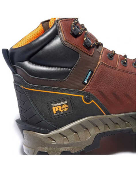Image #3 - Timberland PRO Men's Summit Waterproof Work Boots - Soft Toe, Brown, hi-res
