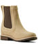 Image #1 - Ariat Women's Wexford Whip Stitch Suede Chelsea Boots - Round Toe, Camel, hi-res