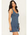 Image #2 - Show Me Your Mumu Women's Bridgeport Sleeveless Bow Denim Mini Dress, Dark Wash, hi-res