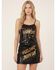 Image #1 - Wonderwest Women's Howdy Sequins Tank, Black, hi-res