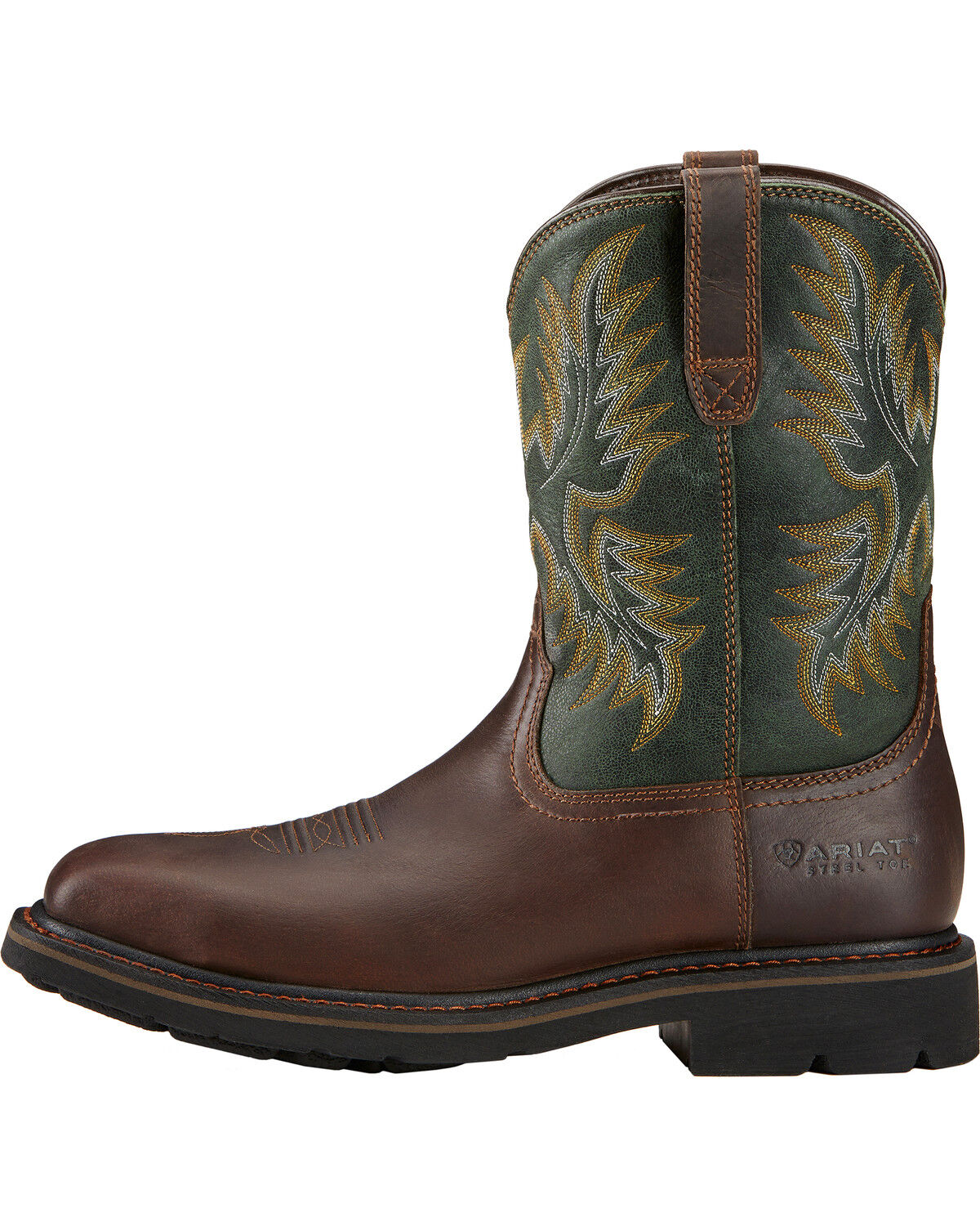 men's ariat steel toe work boots