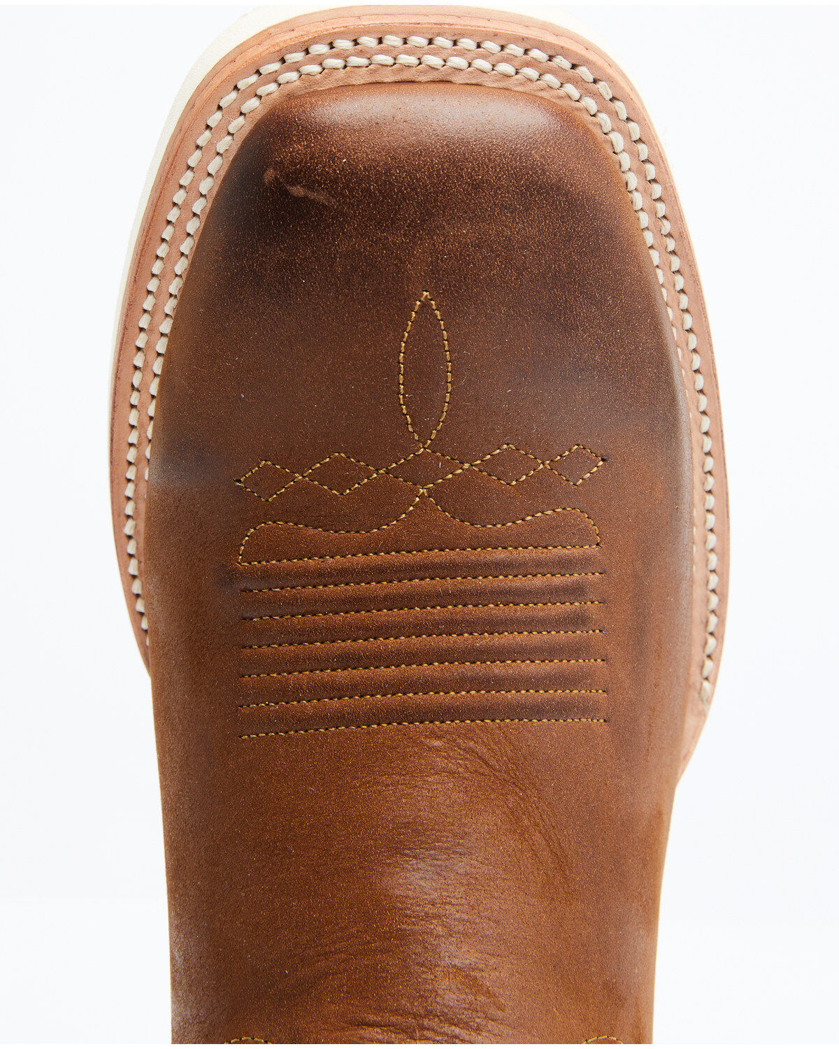 Image #6 - RANK 45® Men's Clements Western Performance Boots - Broad Square Toe, , hi-res