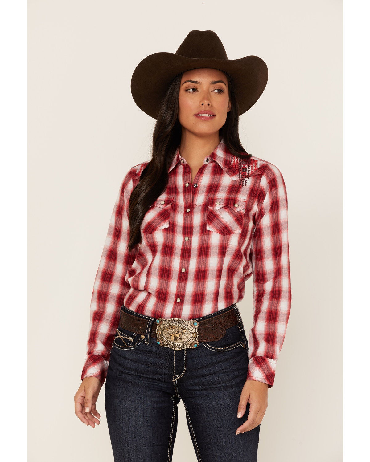Long Sleeve Western Snap Shirt 