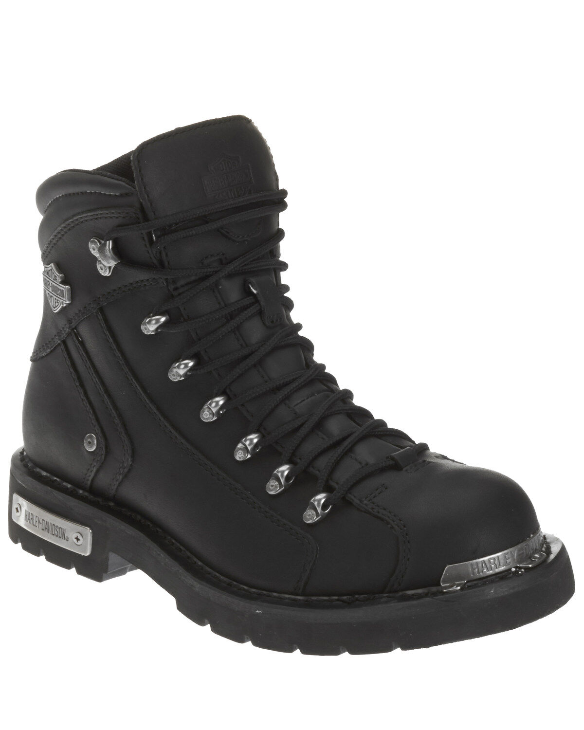 Image #1 - Harley Davidson Men's Electron Moto Boots - Round Toe, , hi-res