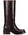 Image #2 - Frye Women's Campus Tall Fashion Boots - Round Toe, Dark Brown, hi-res