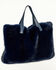 Image #2 - Azalea Wang Women's Confidante Faux Fur Bag, Navy, hi-res